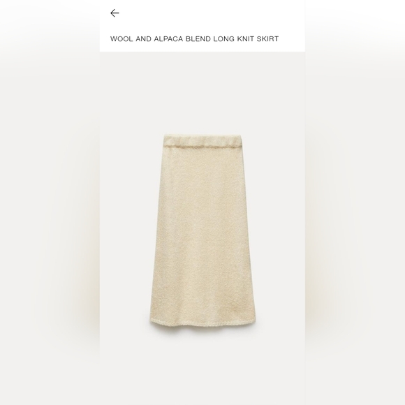 Zara skirt - Picture 1 of 4